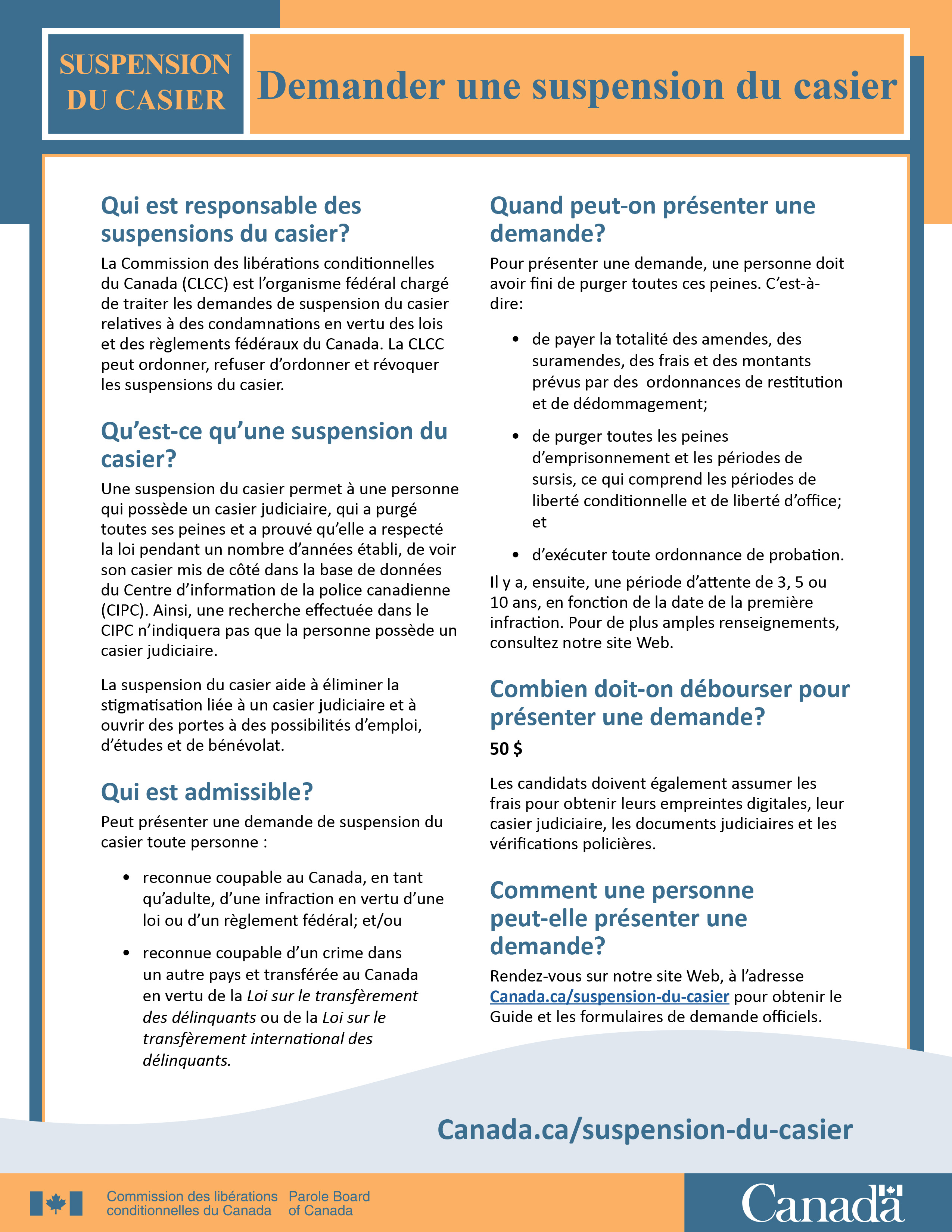 Suspension Du Casier Demander Une Suspension Du Casier Canada ca